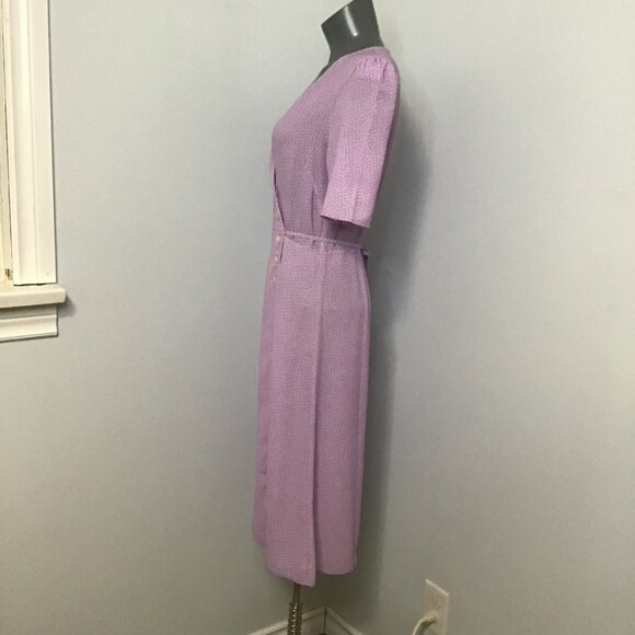 Rouje Gabin Purple Dress Size M - Picture 7 of 14